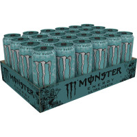 Monster Energy Ultra Fiesta Mango, bebida energética libre de azúcar, 16 onzas (paquete de 24)