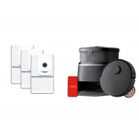 Yeedi M12 Pro+ Robot Vacuum y 3 paquetes Bolsas de polvo Haz