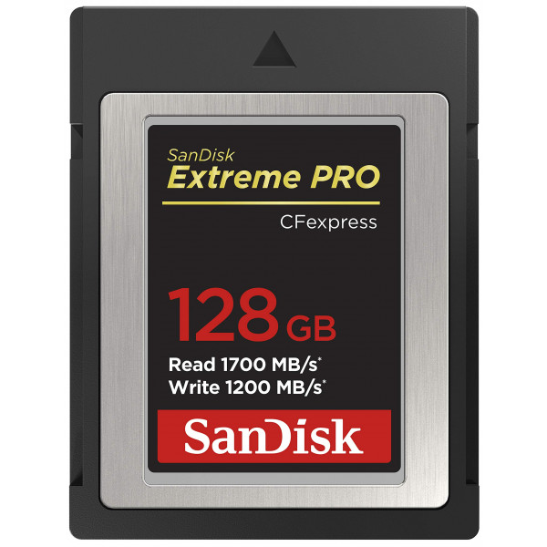 SANDISK 128GB Extreme Pro Cfexpress Tipo B-SDCFE-128G-GN4NN, Silver