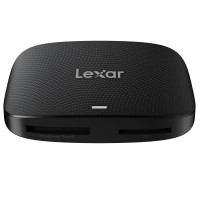 LEXAR Professional CFEXpress Tipo B / SD USB 3.2 Gen 2 Reader, velocidades de transferencia de hasta 10 Gbps, diseñadas para tarjetas CFEXpress tipo B y SD (LRW520U-RNBNG)