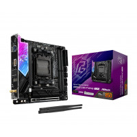 ASROCK AMD B850I Lightning Wifi 6e Socket AM5 Ryzen 9000/8000/7000 Serie DDR5 8200+ (OC) MHz 128GB Mini ITX Motorboard M.2 SATA3 6.0 GB/S PCIE 5.0 B850 Flashbackbackback