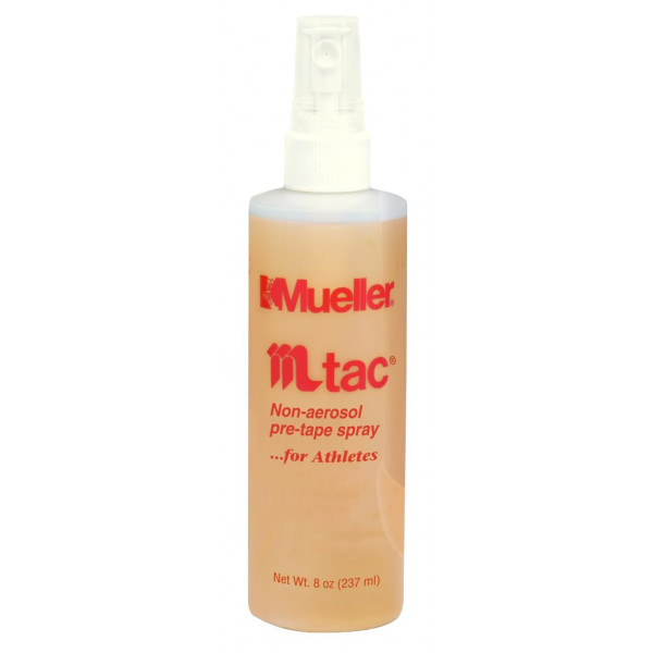 Mueller M TAC Non-Aerosol Prephing Spray, niebla fina, secado rápido, spray de bomba de 8 oz