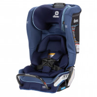 Diono Radian 3rxt Safeplus, asiento de automóvil convertible 4 en 1, trasero y orientación hacia adelante, ingeniería de seguridad, protección infantil de 3 etapas, asiento para automóvil de 10 años 1, ajuste delgado 3, mareada azul