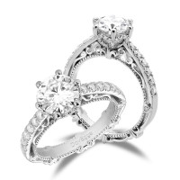 Anillo de compromiso de moissanite de Doveggs para mujeres, anillos de boda moissanite, 1.5ct centro de 7.5 mm G-H-I Color Cut Vintage Art Deco Anniversary Anniversary Calidad de oro Sterling Silver (6)