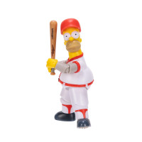 The Simpsons 5 Figura de acción Homero de béisbol con bate y accesorios de casco extraíbles figura coleccionable de la ola de Jakks Pacific #3 Oficial