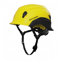 Studson SHK-1 Casco de seguridad no ventido-Tipo 2 Clase E (amarillo de seguridad, M/L 53-59cm)