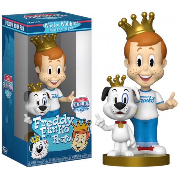 Funko Fun on the Run Wacky Wobblers - Freddy con Proto