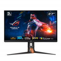 ASUS ROG SWIFT 360Hz 27 1440p HDR Gaming Monitor (PG27AQN) - QHD (2560 x 1440), IPS rápido, 1MS, G -Sync (Renovado)