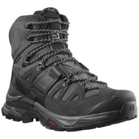 Salomon Men's Quest 4 Gore-Tex Boots para hombres, imán/negro/cantera, 11