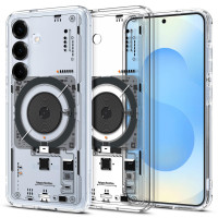 Spigen Ultra Hybrid MagFit diseñado para el Case Galaxy S25 [Certificado Qi2/Magnet para Galaxy] (2025) - Neo One