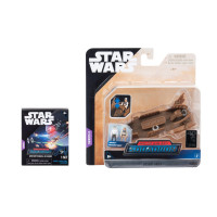 Star Wars Micro Galaxy Escuadrón Desert Skiff Mystery Bundle - Clase de armadura ligera de 3 pulgadas y vehículos de clase Scouts con accesorios