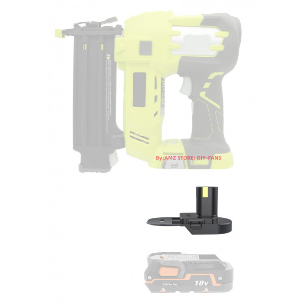Adaptador adecuado para Ryobi 18V One+ Herramientas inalámbricas utilizadas con Ridgid 18V Platform Batteries-Adapter SOLO