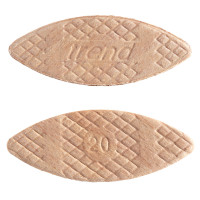Tendencia 1000pcs beechwood certificada No. 20 uniéndose galletas para carpintería, carpinero, marco de muebles, BSC/20/1000