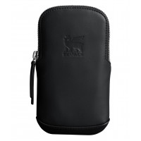 Stanley Cross Bottle Essentials Case Midi | Teléfono, billetera, titular de llaves para botella de agua | Bolsa de accesorios de cuero falso para llevar toda la correa | Accesorios de Cup Cup | BPA gratis | Negro