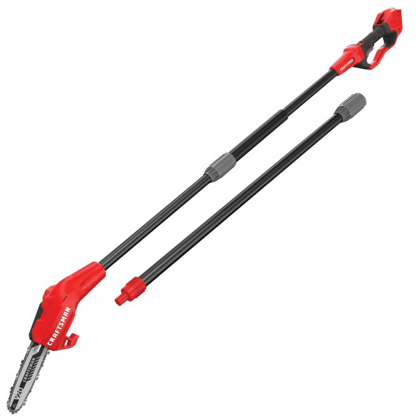 Craftsman V20* motosierra con pole, inalámbrica, solo herramienta (CMCCSP20b)
