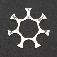TK Custom 686Plus .38/357 Smith & Wesson Moon Clips Acero inoxidable Cantidad: 10