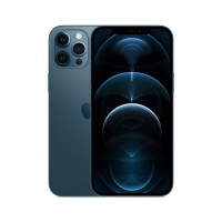 Apple iPhone 12 Pro Max (256GB, Pacific Blue) [bloqueado] + suscripción de operador