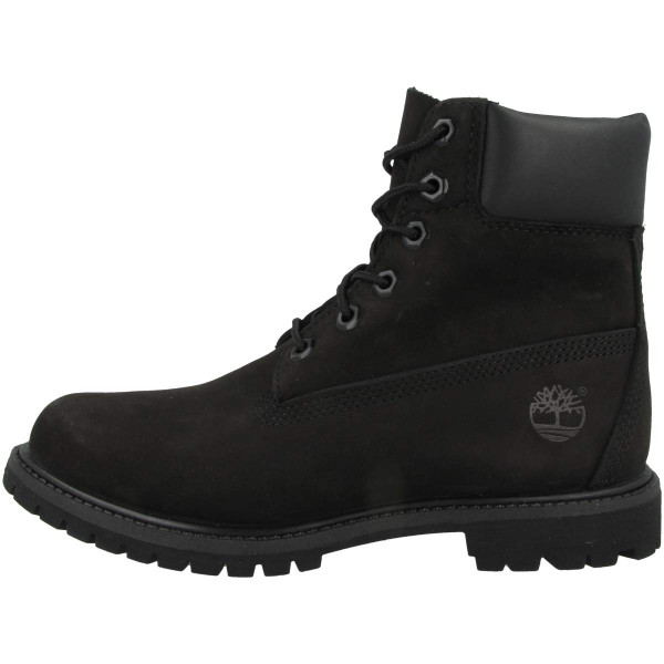Timberland Women's 6 Premium Boot Black Nubuck 9 B - Medium