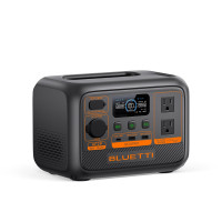 Bluetti AC2P Potencia portátil, 230.4 WH LIFEPO4 Batería de respaldo con 2 300W (600W Levantamiento de energía) CA, recarga de 0-80% en 45 min., Generador solar para acampar (panel solar opcional)