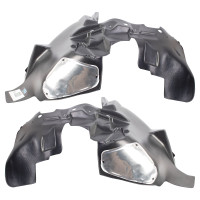 Conjunto de revestimiento de Fender Inner delantero TRQ COMPATIBLE con 2007-2017 Jeep Wrangler 2018 Wrangler JK CH1250132 CH1251132