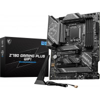 MSI Z790 Gaming Plus WiFi-AMZ Gaming Plotard (soporte 14º/13 °/12º Gen Processors Intel, LGA 1700, DDR5, PCIe 5.0, M.2 Ranuras, LAN 2.5Gbps, USB 3.2 Gen2, Wi-Fi 6E, Bluetooth 5.3, ATX)