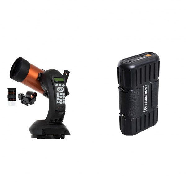 Celestron Nexstar 4SE Telescope + PowerTank Lithium LT Telescope Battery Battery