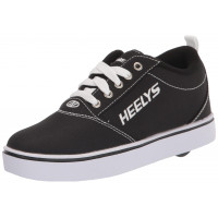 Zapato de talón con ruedas de calzado Heelys, negro, 8 US Unisex Big Kid