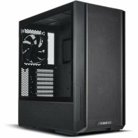 LIAN LI LIANCOOL 216 Case de la torre media con un alto rendimiento de enfriamiento - Incluye ventiladores PWM de 160 mm frontales de 160 mm y 1 ventilador PWM trasero de 140 mm - Airflow enfocado - hasta 10 ventiladores (Lancool 216 -X)