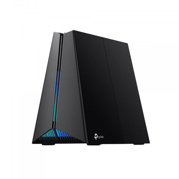 TP-Link Tri-Band BE11000 Wi-Fi 7 Router Gaming Archer GE650 | 6-stream 11 Gbps admite 320MHz | 2 × 5G + 3 × 2.5G Puertos USB 3.0 | Aceleración del juego, puerto y panel de juego dedicado, iluminación RGB | Homheamshield