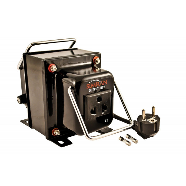 SIMRAN THG-200N SIMRAN 200W Rate hacia abajo Convertidor de voltaje del transformador para una conversión de potencia de 220V a 110V