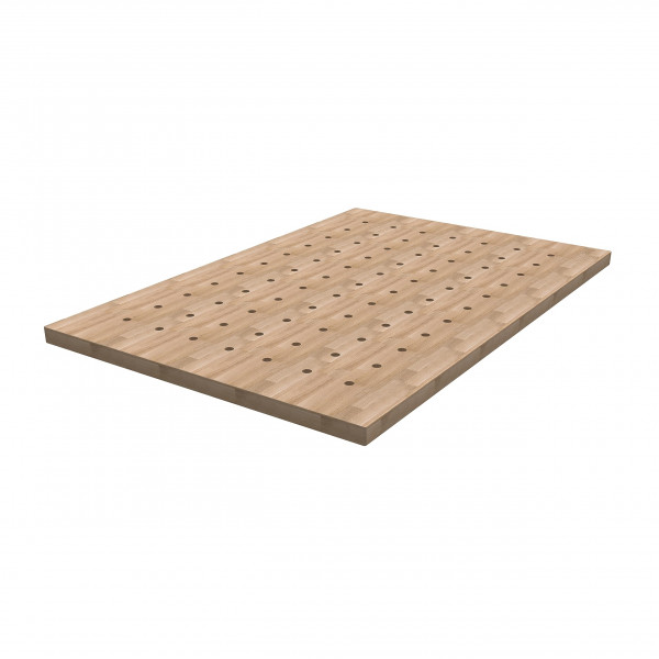 Kreg Hardwood Bench Top 32 x 48 con agujeros para perros
