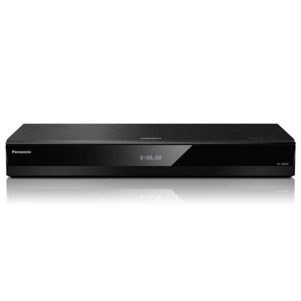 Panasonic Streaming 4K Blu Ray Player con Dolby Vision y HDR10+ Ultra HD Playback Premium Video, audio de alta resolución, asistencia de voz-DP-UB820-K (negro)