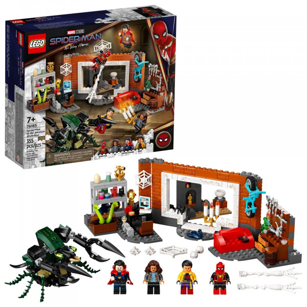 LEGO Marvel Spider-Man en el Kit de construcción del Taller Sanctum 76185 (355 piezas)