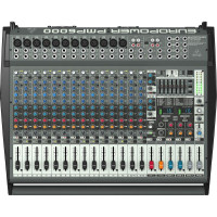 Behringer Europower PMP6000 20 canales 1600 W Mezclador alimentado