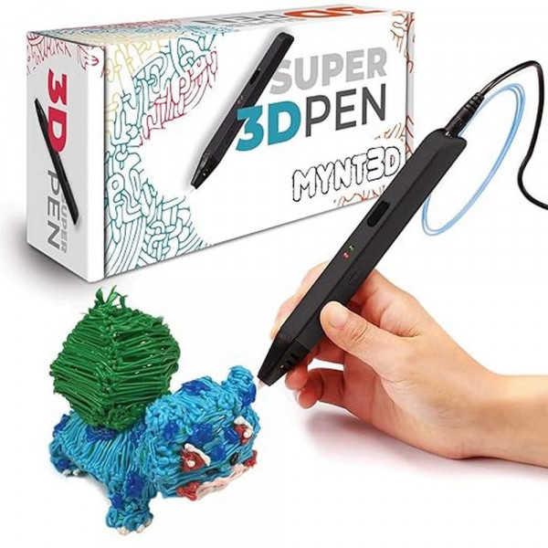 Pen 3D super 3D mynt3d, pluma de impresión 3D compatible con ABS compatible con PLA y PLA