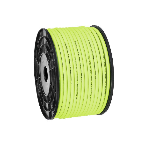 Manguera de aire Flexzilla Pro, carrete de plástico a granel, 1/4 pulg. X 250 pies, pesado, liviano, híbrido, Zillagreen - HFZ14250YW
