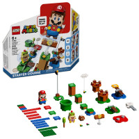LEGO Super Mario Adventures con Mario Starter Course Set, Builtable Toy Game, Gift Birthday Gift for Super Mario Bros. y niños de 6 años en adelante con la figura interactiva de Mario y Bowser Jr., 71360