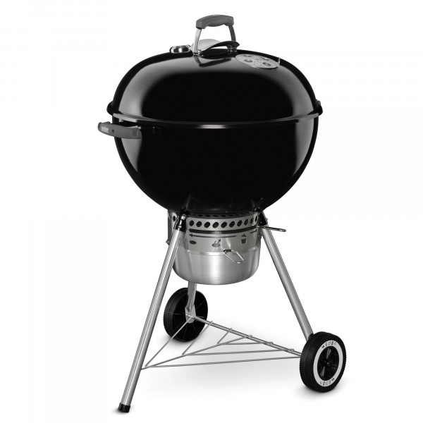 Weber Original Kettle Premium Charcoal Grill, 22 pulgadas, negro