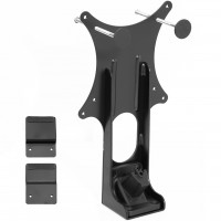 Soporte de placa adaptador VESA Vivo para monitores de la serie Samsung CF397 y la serie CRG5, kit de conversión de pantallas Samsung de 24 pulgadas y 32 pulgadas compatibles, negro, negro, sg03cf