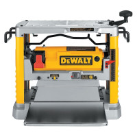 Cepillador de benchtop dewalt, 15-amperio, 12-1/2 pulgadas, cortador de 3 cuchillos, 20,000 rpm, con cordón (DW734)