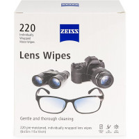 Toallitas de lente zeiss, blanco, 220 recuento