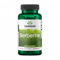 Swanson Berberine - Estandarizado 97% Berberine HCl- 400mg cada uno - 60 cápsulas