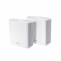 ASUS Zenwifi AX6600 Sistema de malla de malla tri -banda 6 (XT8 2PK) - Cobertura para el hogar entera de hasta 5500 pies cuadrados y 6+ habitaciones, Aimesh, incluida la seguridad de Internet de por vida, configuración fácil, 3 SSID, control parental, bla