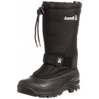 Botas de invierno de Kamik Women's Greenbay4, Black, 7