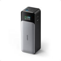 Anker 737 Power Bank, 24,000 mapas de 3 mapas portátil portátil portátil con 140 W de carga rápida, pantalla inteligente, para trabajos al aire libre, compatible con la serie iPhone 16/15/14, Vision Pro, Samsung, MacBook y más