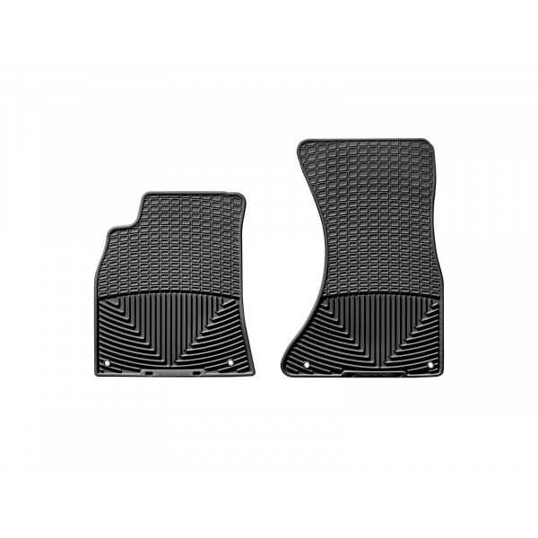 Matas de piso para todo clima Weathertech para Audi A4, A5, Rs5, S5, S4-1st Row (W111), Negro