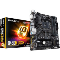 Gigabyte B450M DS3H (AMD Ryzen AM4/Micro Atx/M.2/Hmdi/DVI/USB 3.1/DDR4/Motherboard)