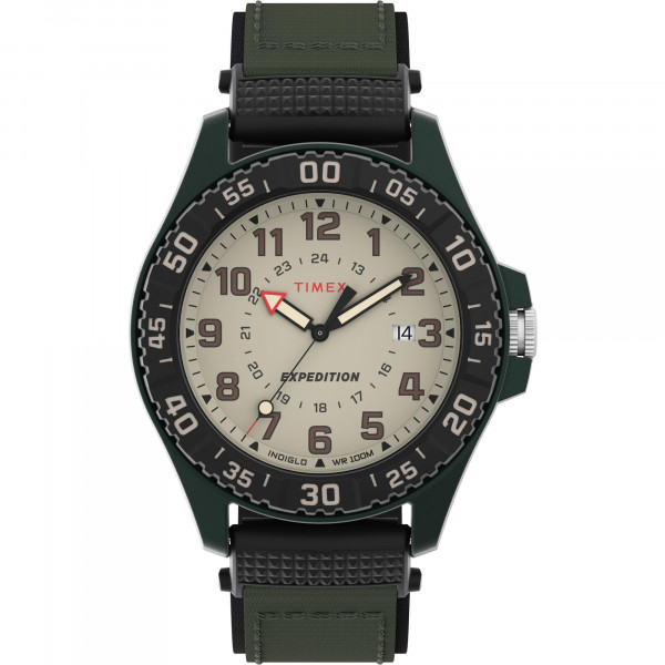 Timex Expedition ACADIA ACADIA 42 mm Reloj - Caja verde de la correa verde
