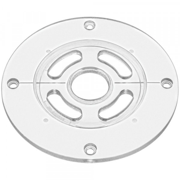Sub base del enrutador Dewalt para enrutadores compactos, redonda (DNP613)