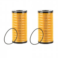 Getopauto 4816636 26560201 El elemento de filtro de combustible para el motor de la serie diesel 1104 diesel 1104d 1106d (conjunto de 2)